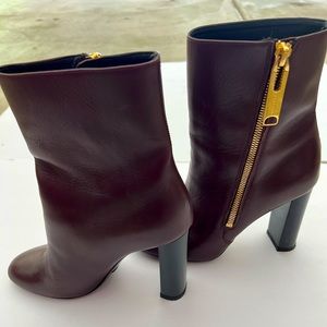 Burberry Leather Ankle Boots